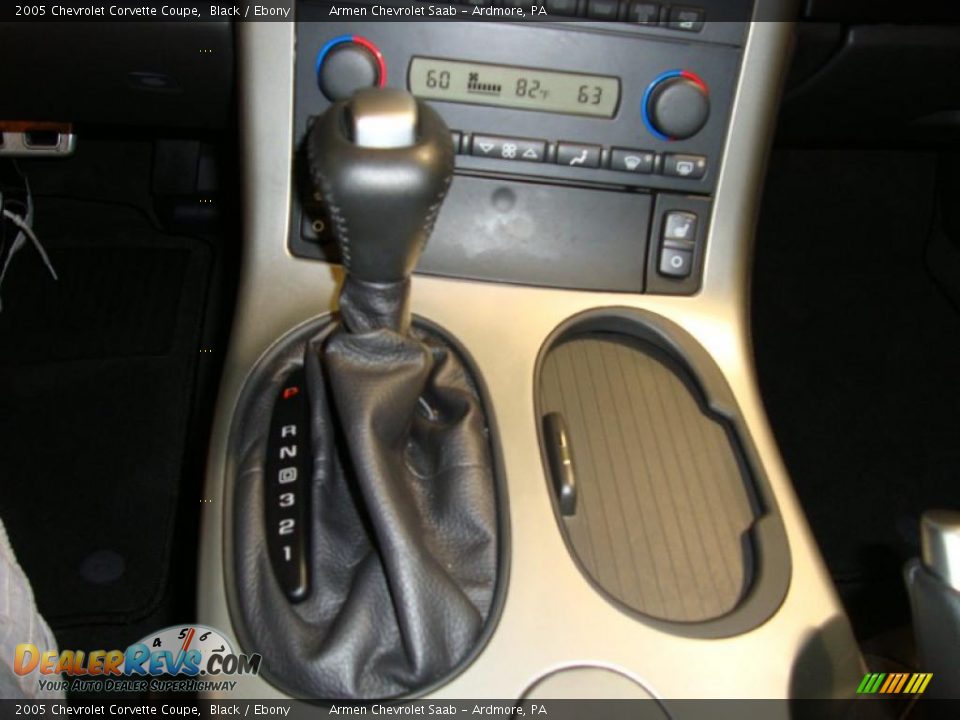 2005 Chevrolet Corvette Coupe Black / Ebony Photo #29