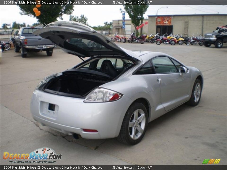 2006 Mitsubishi Eclipse GS Coupe Liquid Silver Metallic / Dark Charcoal Photo #6