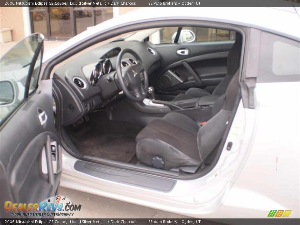 2006 Mitsubishi Eclipse GS Coupe Liquid Silver Metallic / Dark Charcoal Photo #7