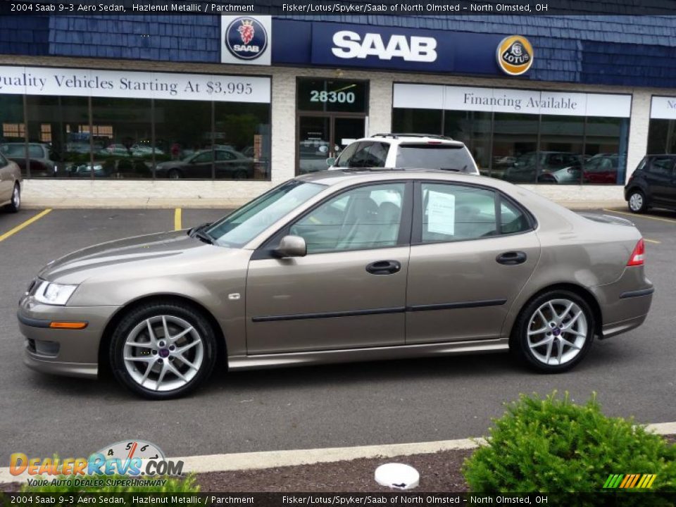2004 Saab 9-3 Aero Sedan Hazlenut Metallic / Parchment Photo #2