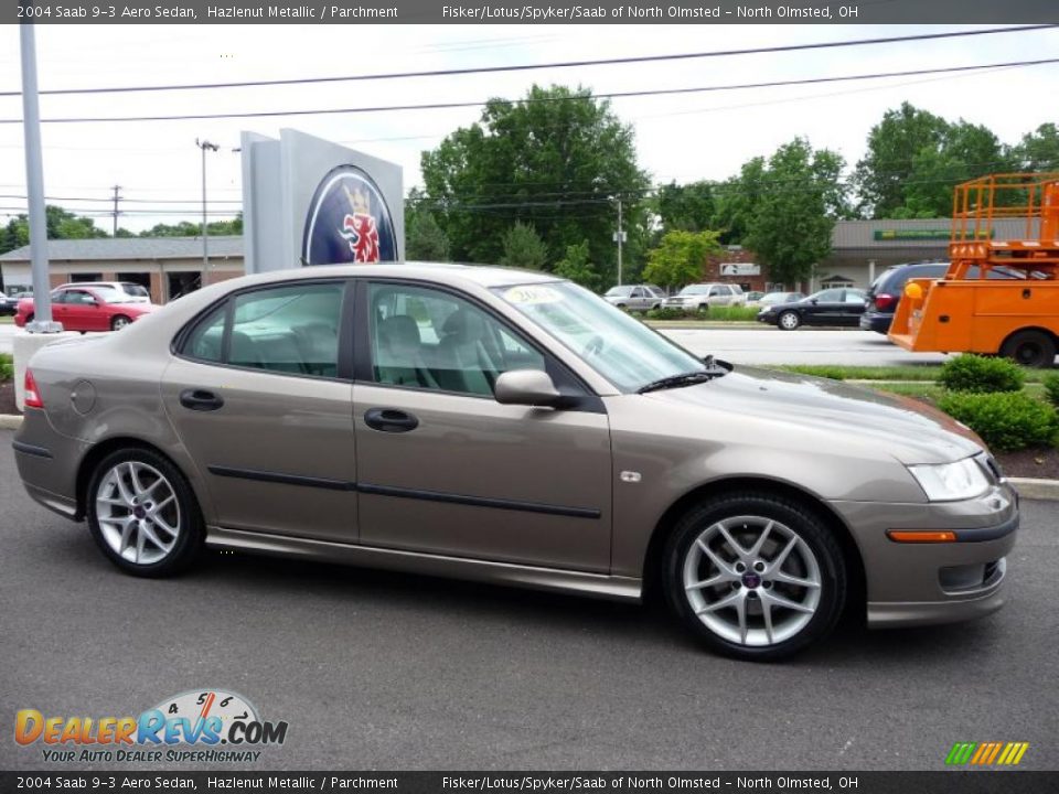 2004 Saab 9-3 Aero Sedan Hazlenut Metallic / Parchment Photo #4