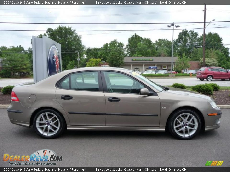 2004 Saab 9-3 Aero Sedan Hazlenut Metallic / Parchment Photo #5