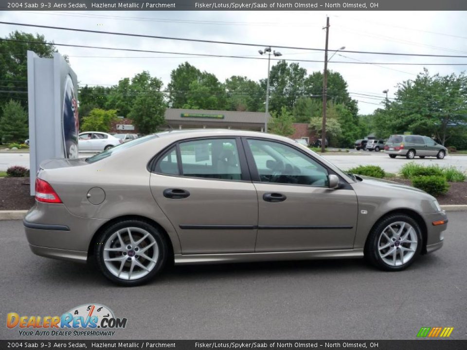 2004 Saab 9-3 Aero Sedan Hazlenut Metallic / Parchment Photo #6