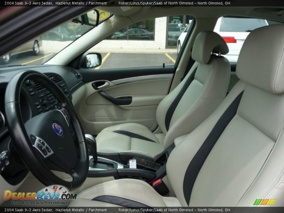 2004 Saab 9-3 Aero Sedan Hazlenut Metallic / Parchment Photo #10