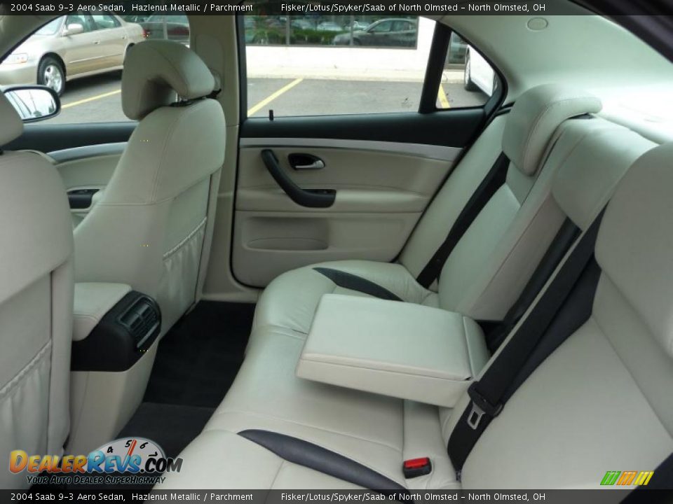 2004 Saab 9-3 Aero Sedan Hazlenut Metallic / Parchment Photo #21