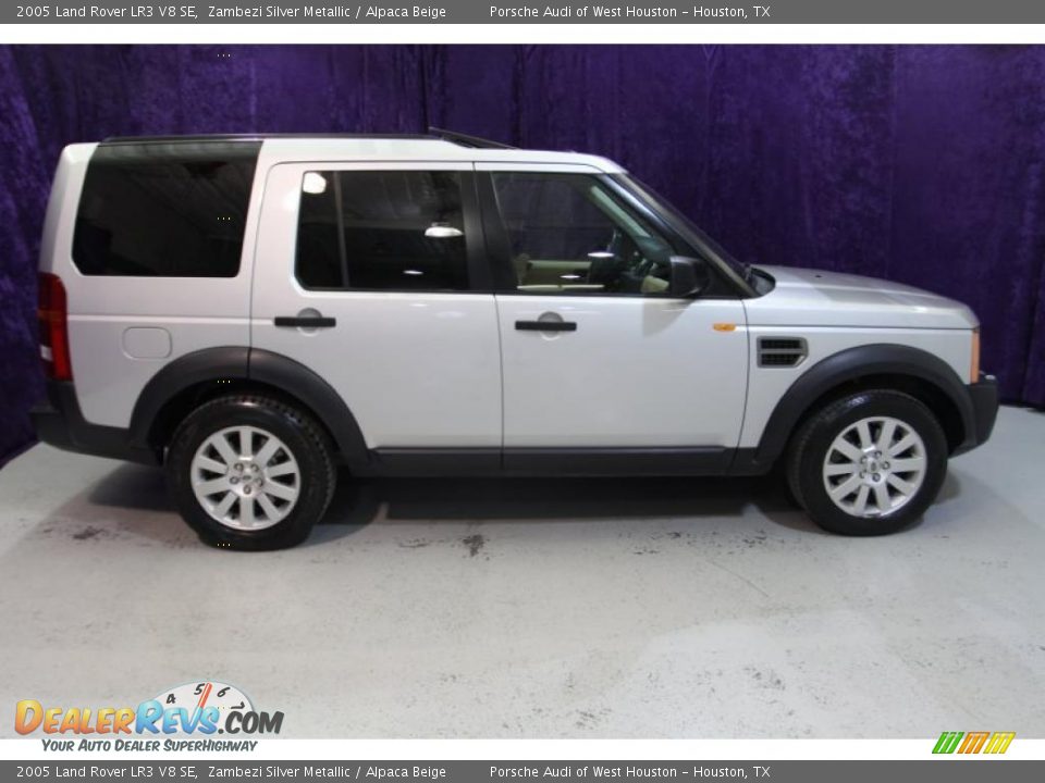 2005 Land Rover LR3 V8 SE Zambezi Silver Metallic / Alpaca Beige Photo #2