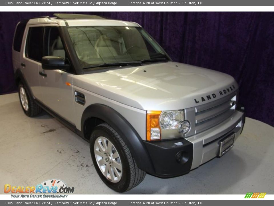 2005 Land Rover LR3 V8 SE Zambezi Silver Metallic / Alpaca Beige Photo #9