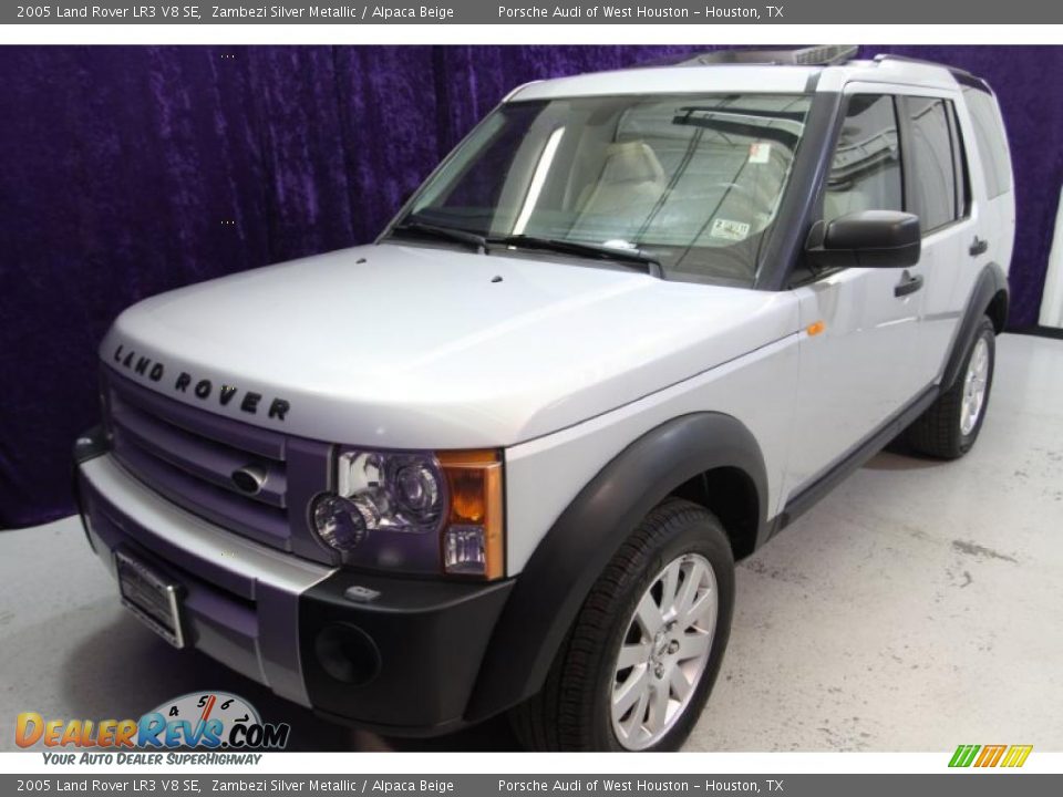 2005 Land Rover LR3 V8 SE Zambezi Silver Metallic / Alpaca Beige Photo #10