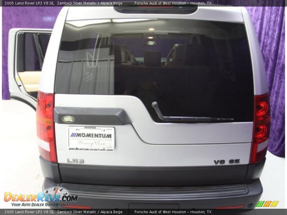 2005 Land Rover LR3 V8 SE Zambezi Silver Metallic / Alpaca Beige Photo #13
