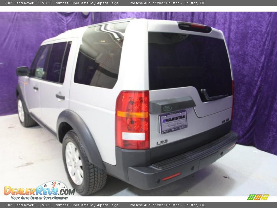2005 Land Rover LR3 V8 SE Zambezi Silver Metallic / Alpaca Beige Photo #14