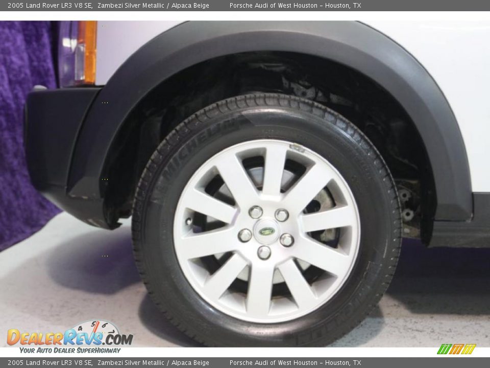 2005 Land Rover LR3 V8 SE Zambezi Silver Metallic / Alpaca Beige Photo #17