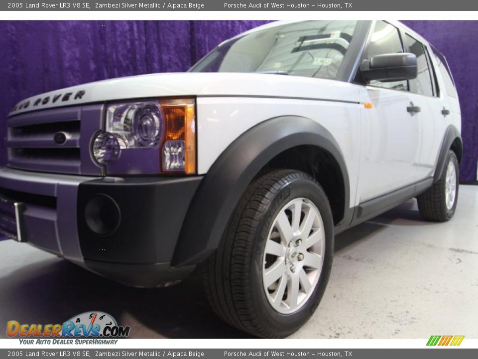 2005 Land Rover LR3 V8 SE Zambezi Silver Metallic / Alpaca Beige Photo #18