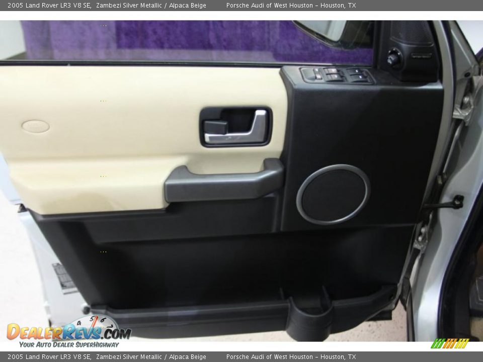 2005 Land Rover LR3 V8 SE Zambezi Silver Metallic / Alpaca Beige Photo #19