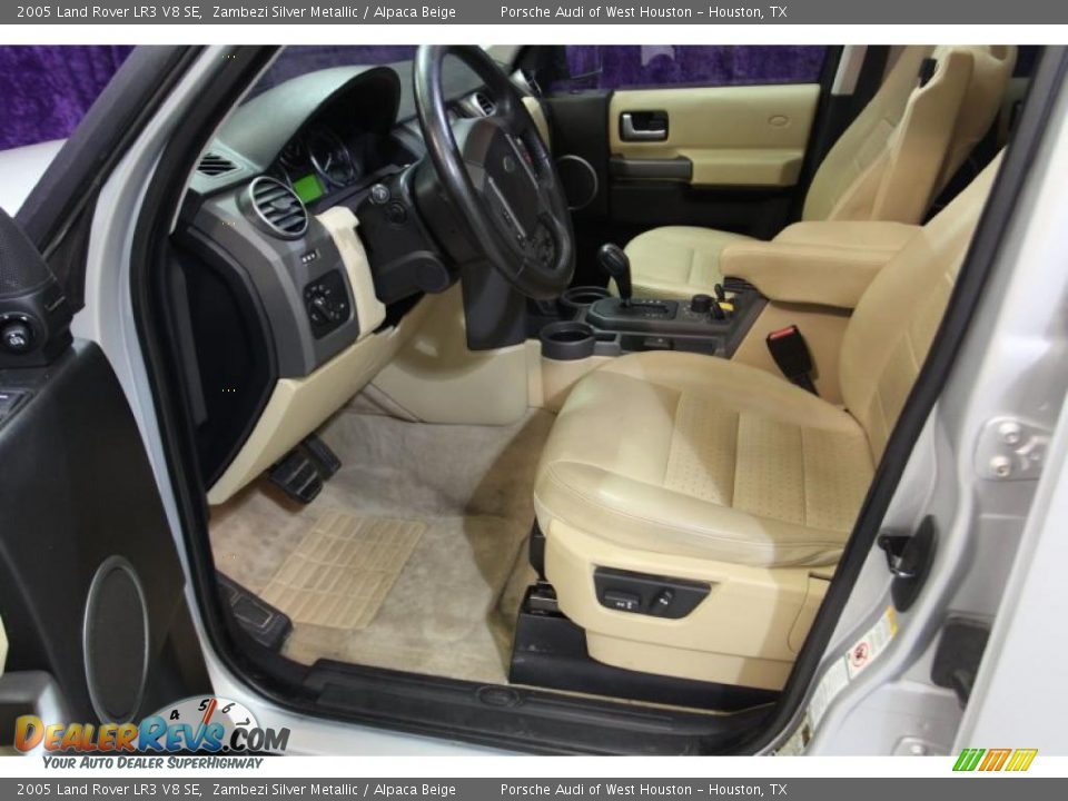 2005 Land Rover LR3 V8 SE Zambezi Silver Metallic / Alpaca Beige Photo #20