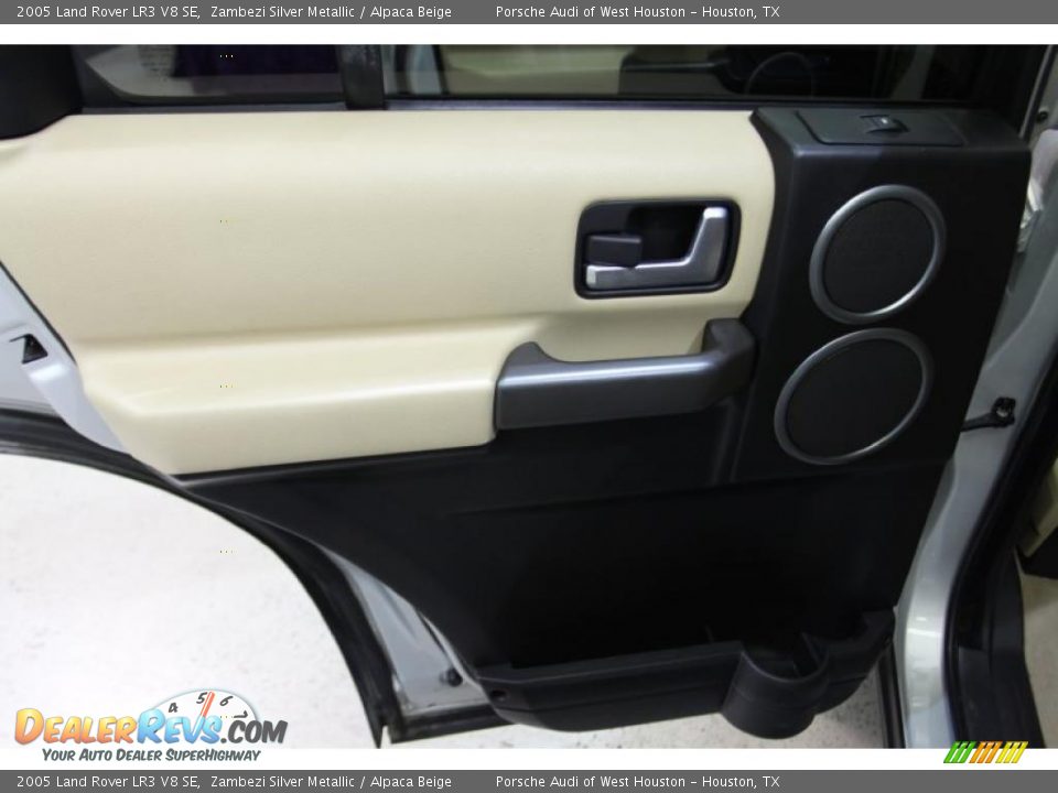 2005 Land Rover LR3 V8 SE Zambezi Silver Metallic / Alpaca Beige Photo #25