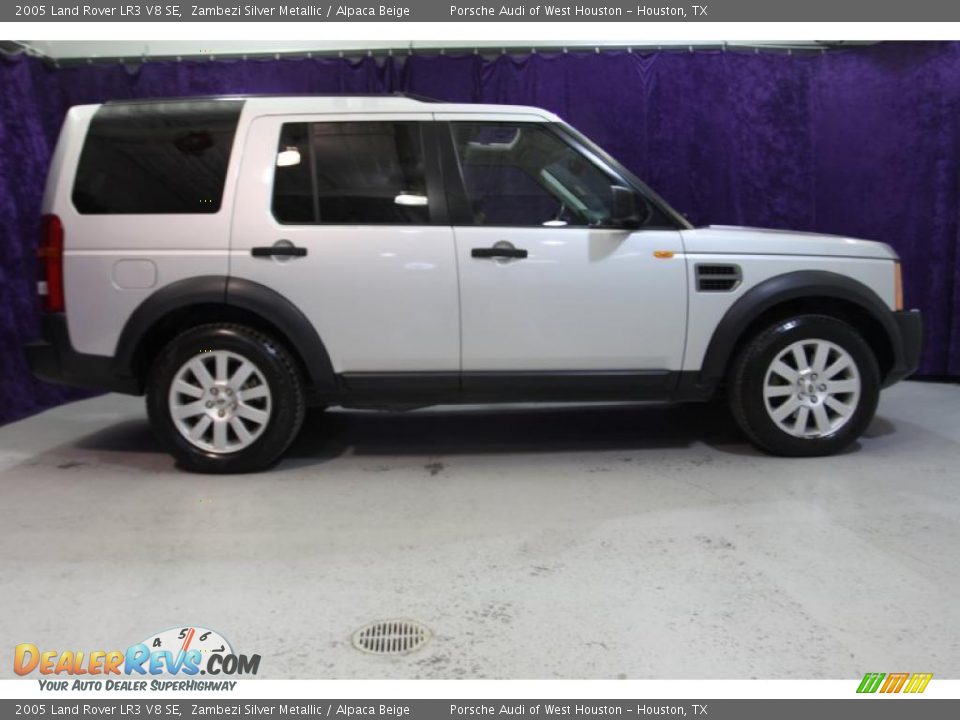 2005 Land Rover LR3 V8 SE Zambezi Silver Metallic / Alpaca Beige Photo #28