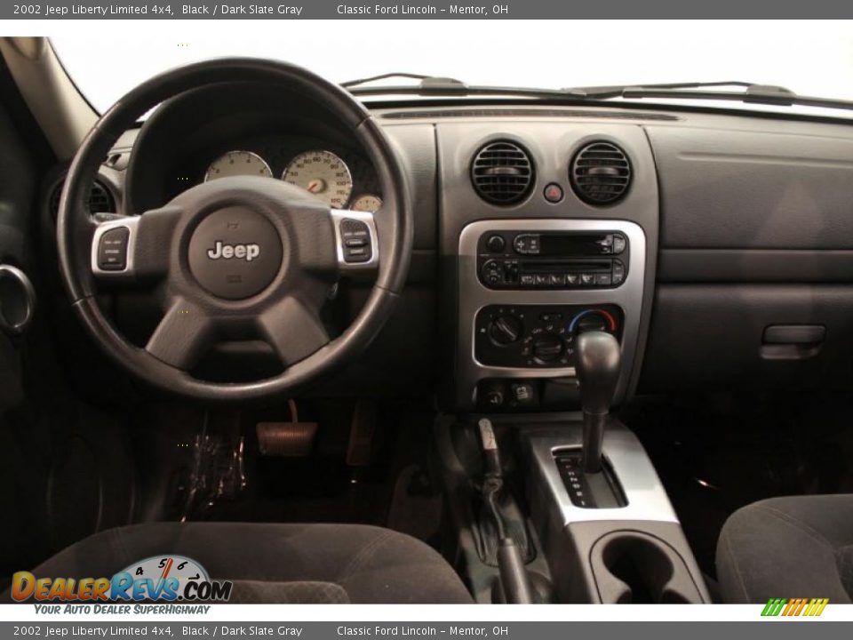 2002 Jeep Liberty Limited 4x4 Black / Dark Slate Gray Photo #18