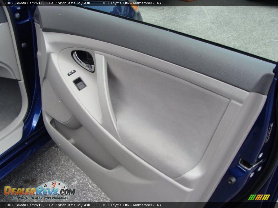 2007 Toyota Camry LE Blue Ribbon Metallic / Ash Photo #19