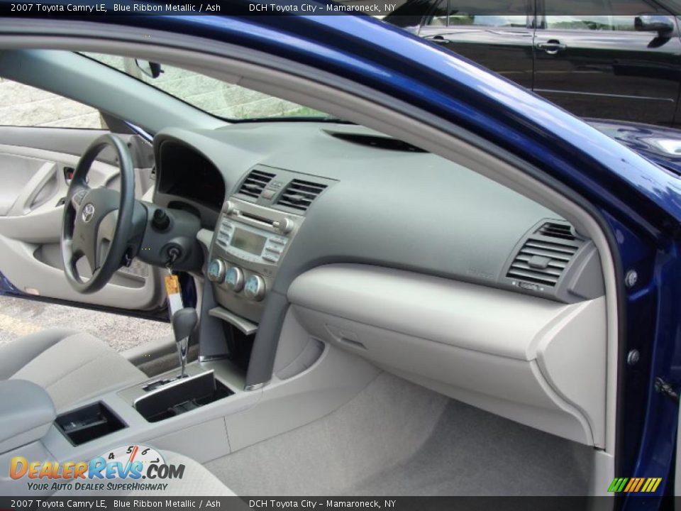 2007 Toyota Camry LE Blue Ribbon Metallic / Ash Photo #21