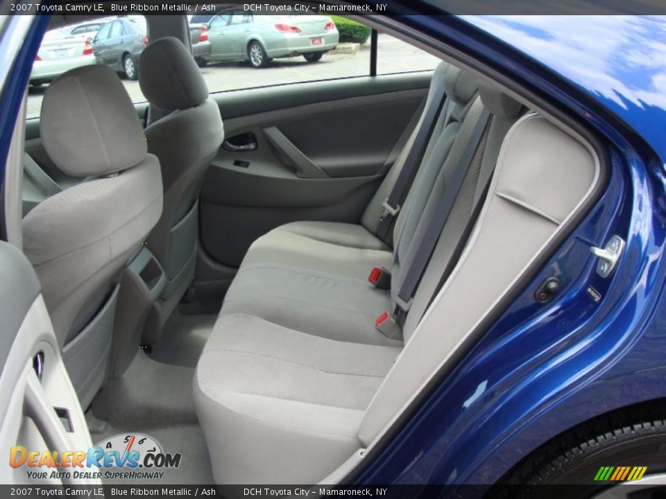 2007 Toyota Camry LE Blue Ribbon Metallic / Ash Photo #25