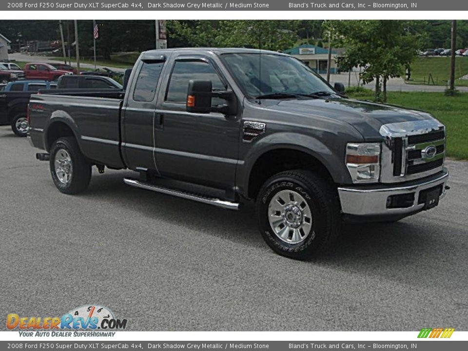 2008 Ford F250 Super Duty Xlt Supercab 4x4 Dark Shadow Grey Metallic 