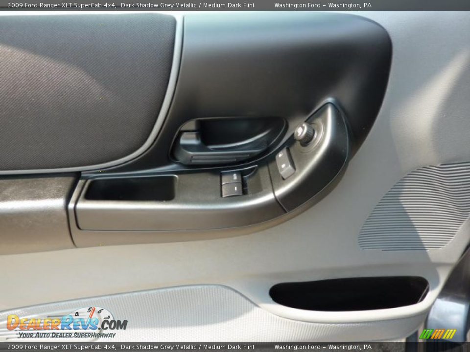 2009 Ford Ranger XLT SuperCab 4x4 Dark Shadow Grey Metallic / Medium Dark Flint Photo #12