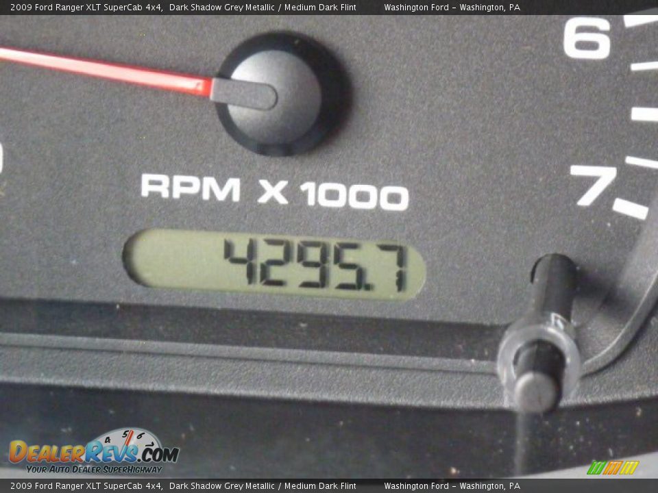 2009 Ford Ranger XLT SuperCab 4x4 Dark Shadow Grey Metallic / Medium Dark Flint Photo #20
