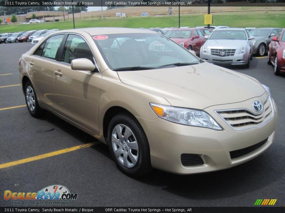 2011 Toyota Camry Sandy Beach Metallic / Bisque Photo #2