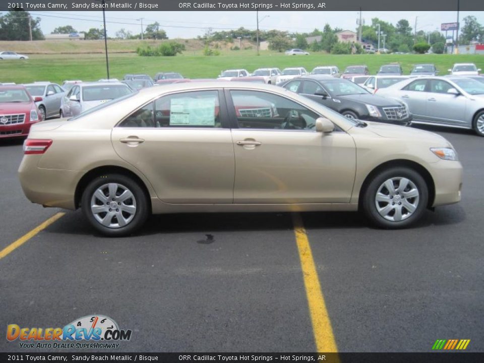 2011 Toyota Camry Sandy Beach Metallic / Bisque Photo #3