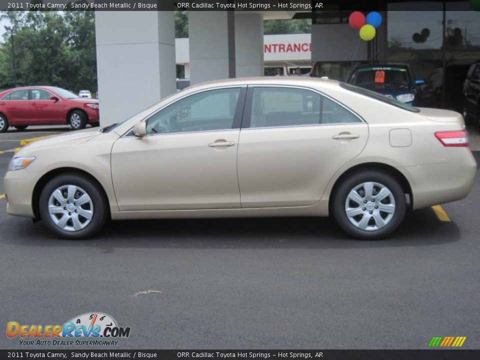 2011 Toyota Camry Sandy Beach Metallic / Bisque Photo #4