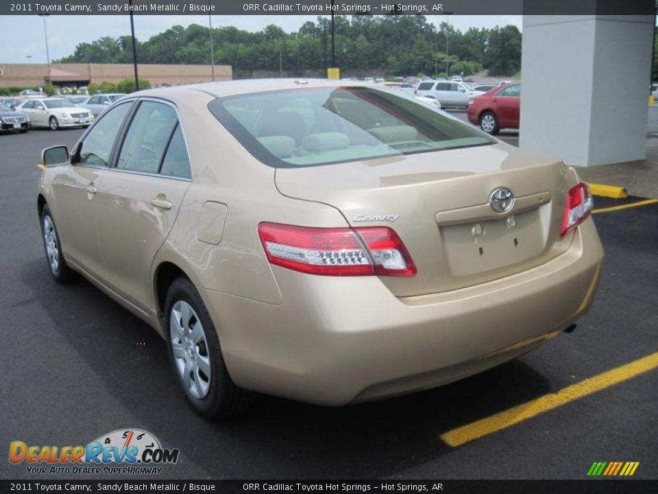 2011 Toyota Camry Sandy Beach Metallic / Bisque Photo #5