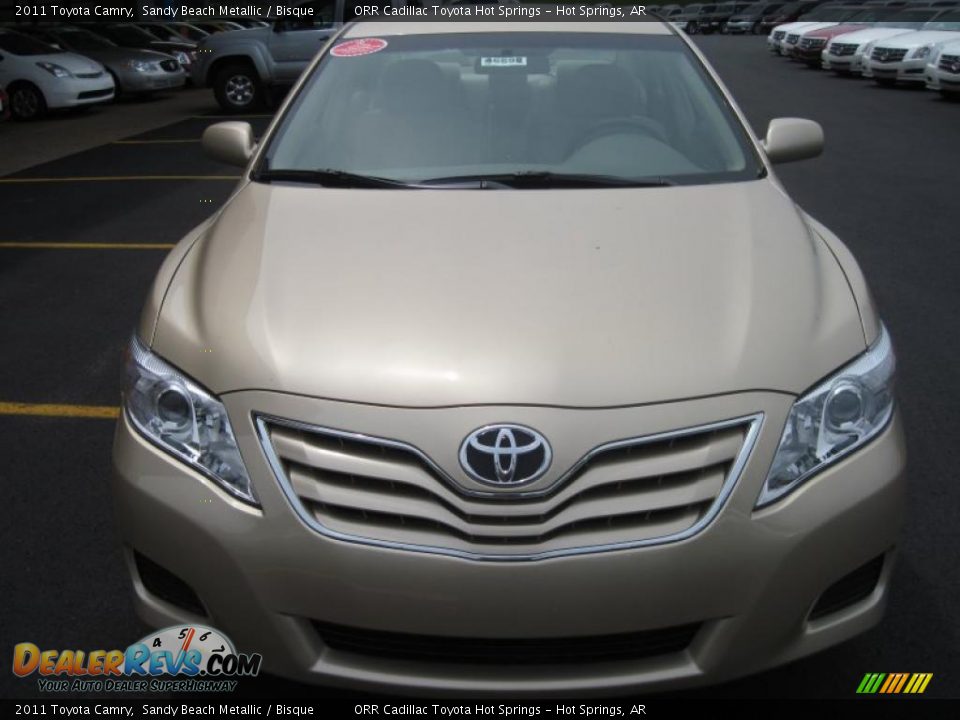 2011 Toyota Camry Sandy Beach Metallic / Bisque Photo #7