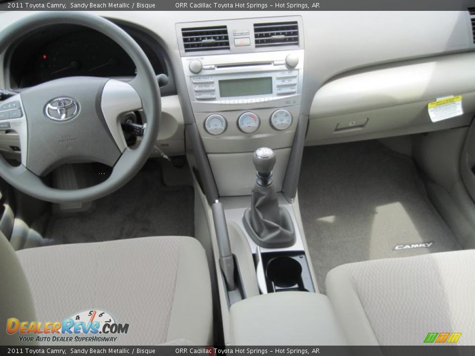 2011 Toyota Camry Sandy Beach Metallic / Bisque Photo #10