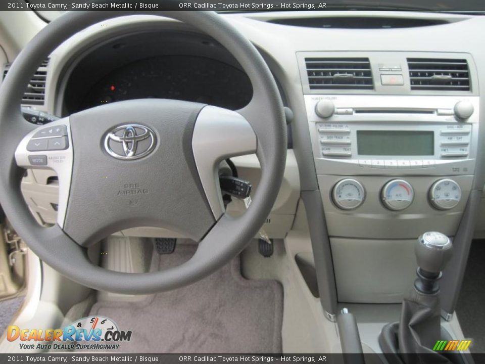 2011 Toyota Camry Sandy Beach Metallic / Bisque Photo #13