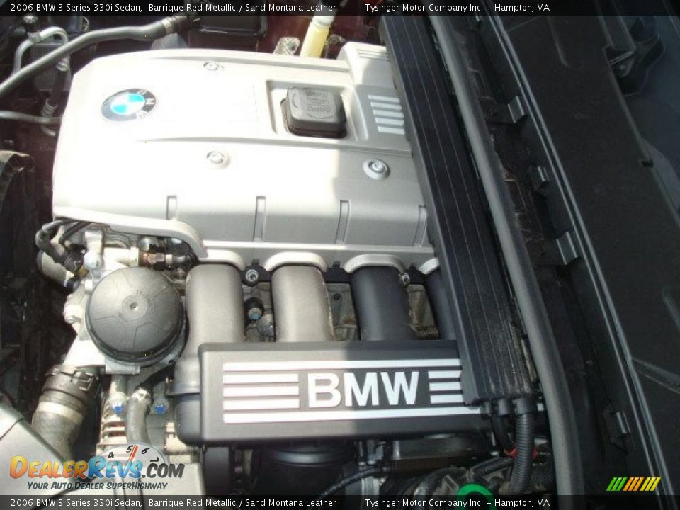 2006 BMW 3 Series 330i Sedan Barrique Red Metallic / Sand Montana Leather Photo #20