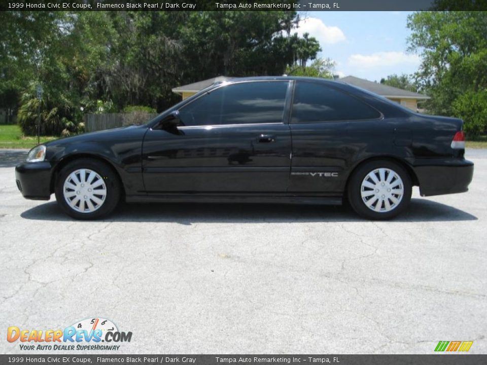 1999 Honda civic ex black #5