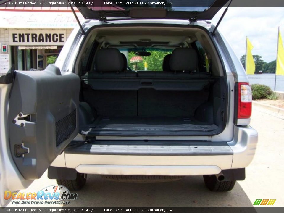 2002 Isuzu Rodeo LSE Bright Silver Metallic / Gray Photo #19