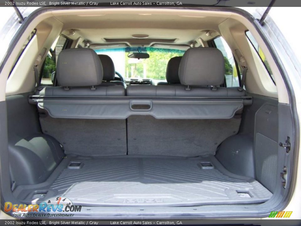 2002 Isuzu Rodeo LSE Bright Silver Metallic / Gray Photo #20