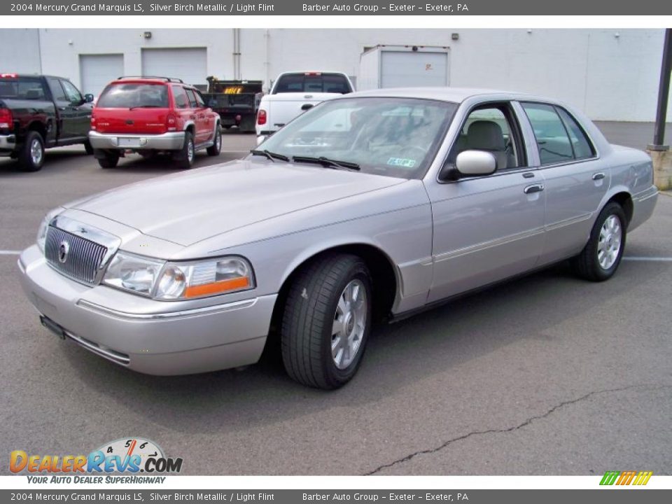 2004 Mercury Grand Marquis LS Silver Birch Metallic / Light Flint Photo #1