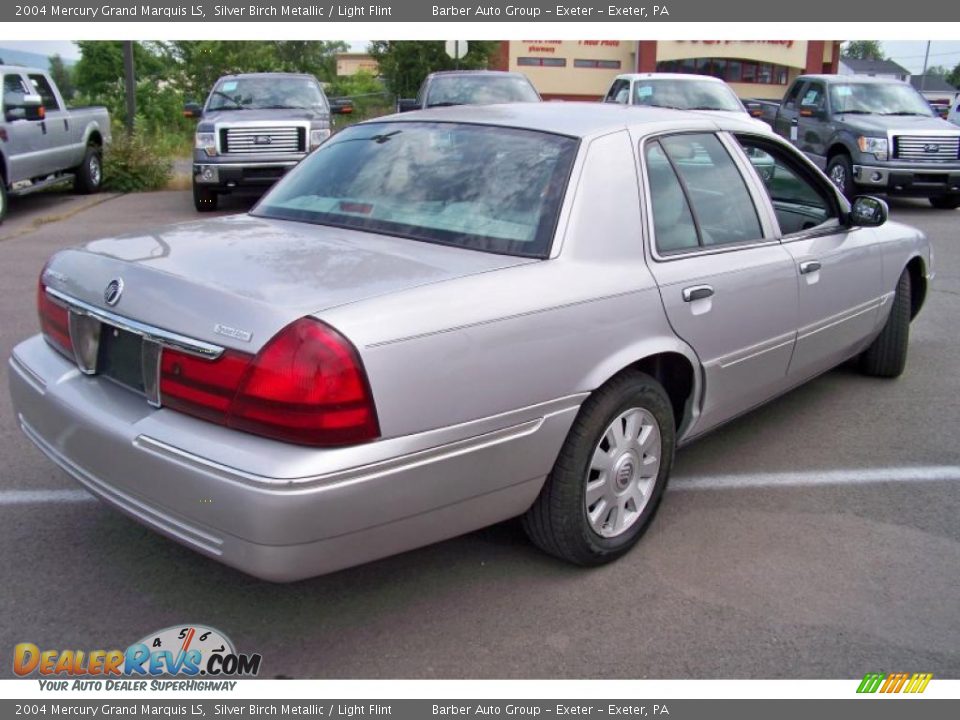2004 Mercury Grand Marquis LS Silver Birch Metallic / Light Flint Photo #5