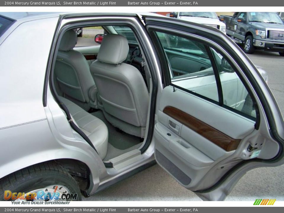 2004 Mercury Grand Marquis LS Silver Birch Metallic / Light Flint Photo #16