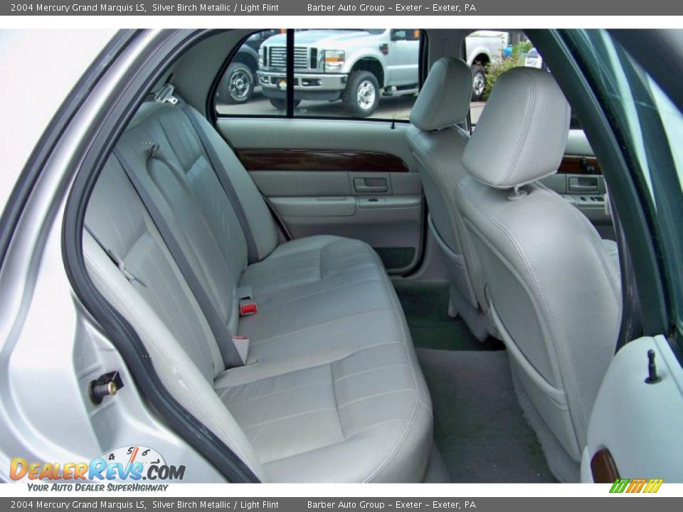 2004 Mercury Grand Marquis LS Silver Birch Metallic / Light Flint Photo #17