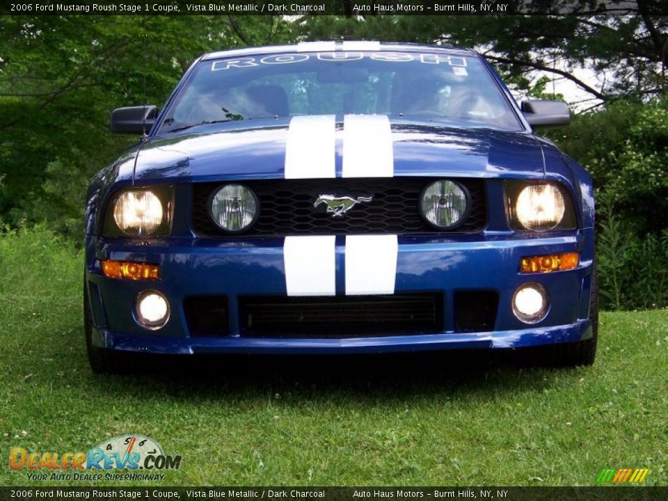 2006 Ford Mustang Roush Stage 1 Coupe Vista Blue Metallic / Dark Charcoal Photo #2