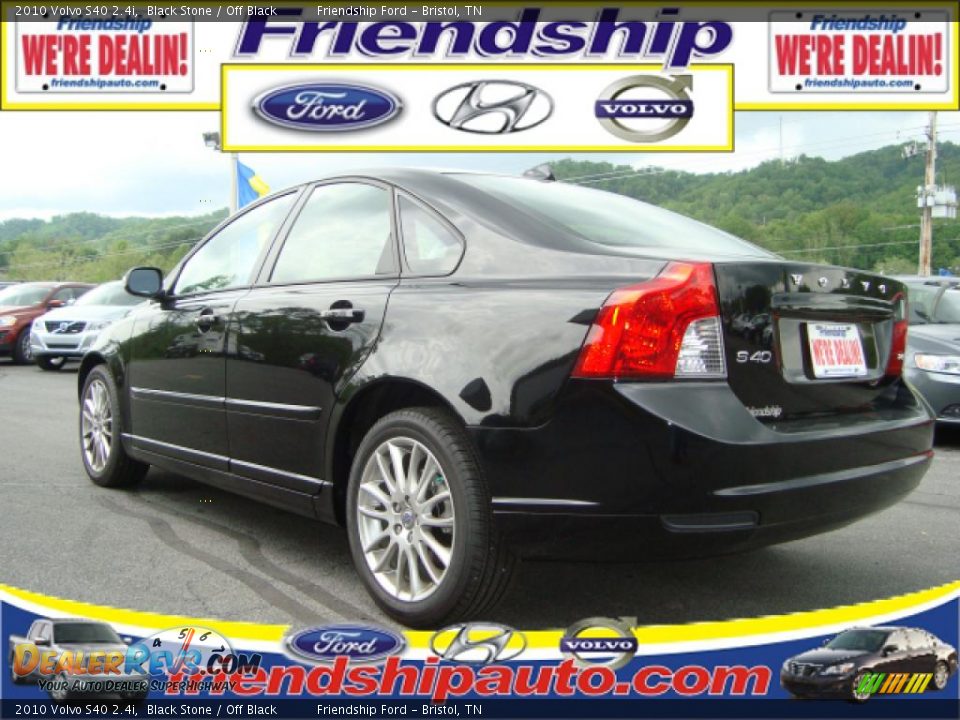2010 Volvo S40 2.4i Black Stone / Off Black Photo #2
