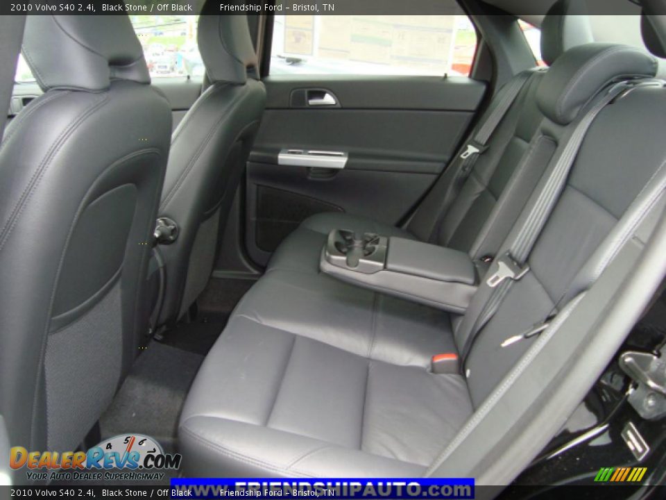 2010 Volvo S40 2.4i Black Stone / Off Black Photo #4