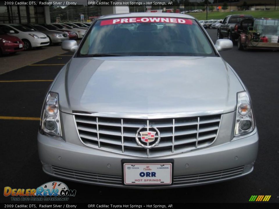 2009 Cadillac DTS Radiant Silver / Ebony Photo #7