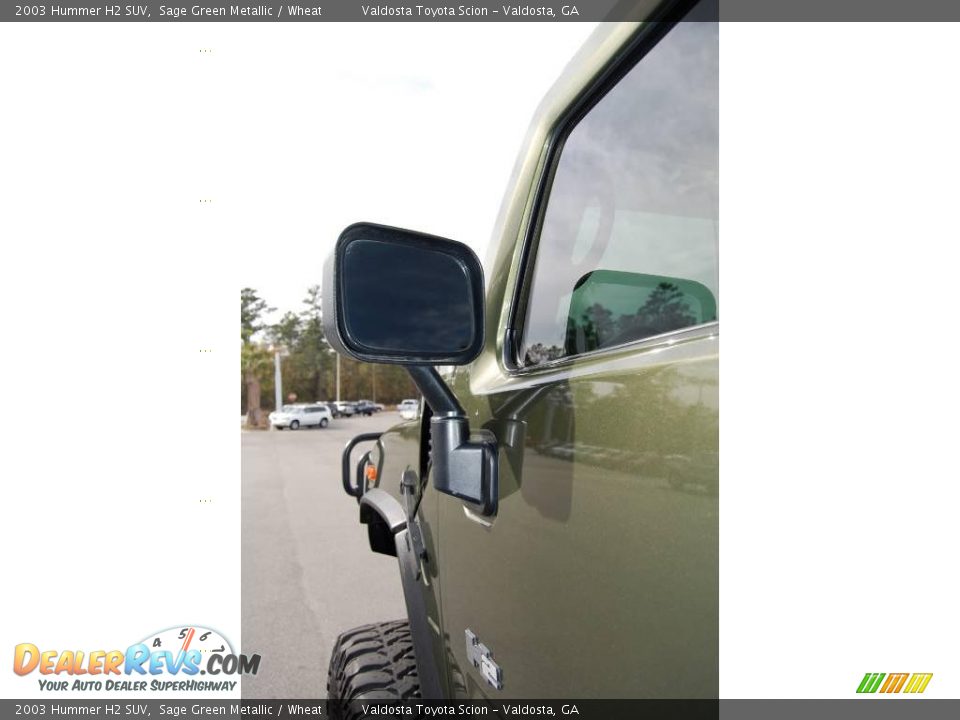 2003 Hummer H2 SUV Sage Green Metallic / Wheat Photo #9