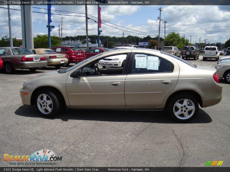 2002 Dodge Neon SE Light Almond Pearl Metallic / Dark Slate Gray Photo #2
