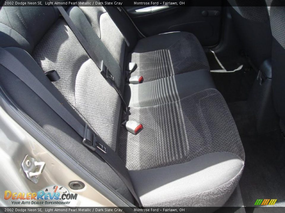2002 Dodge Neon SE Light Almond Pearl Metallic / Dark Slate Gray Photo #17