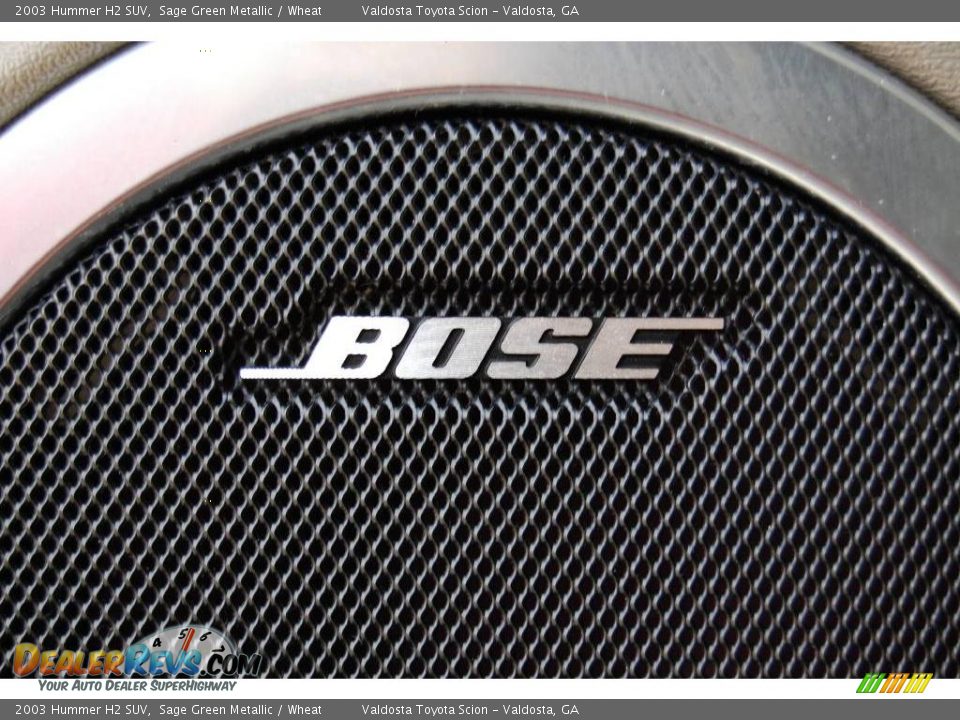 2003 Hummer H2 SUV Sage Green Metallic / Wheat Photo #24